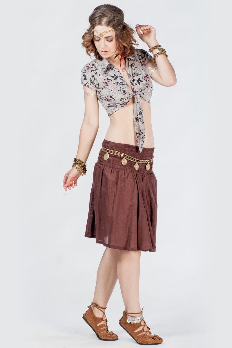 Серый топ Аврюз