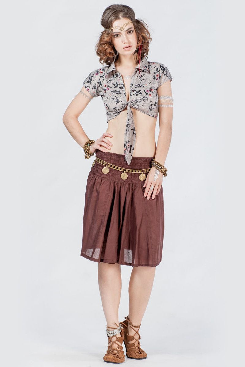 Серый топ Аврюз