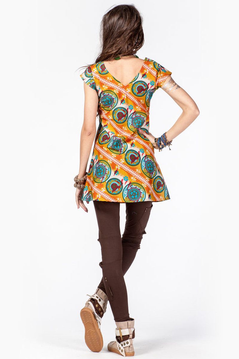 Платье-туника Парад планет