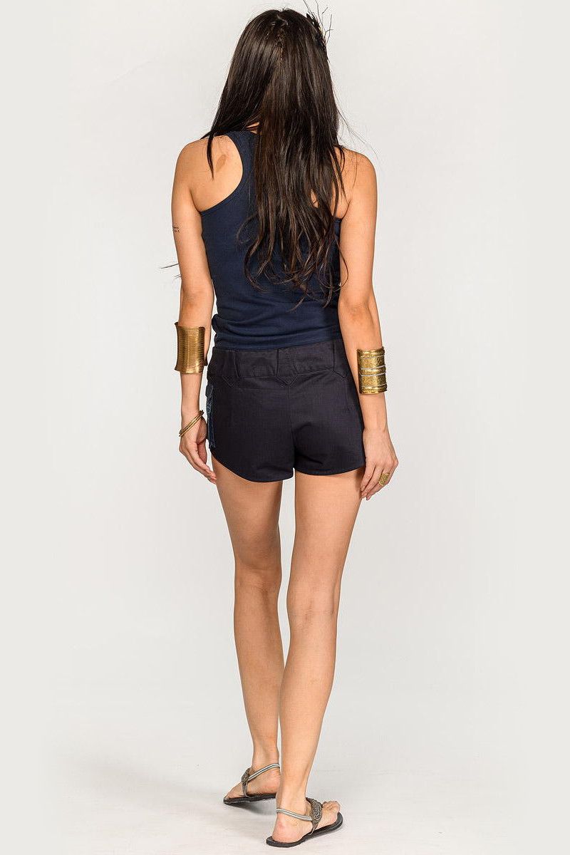 Синяя майка Дамаск