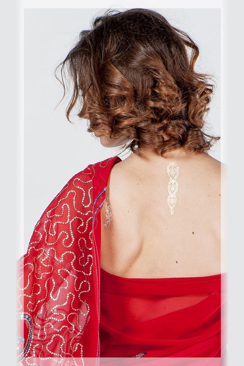 Наклейки на тело Чудные цветы