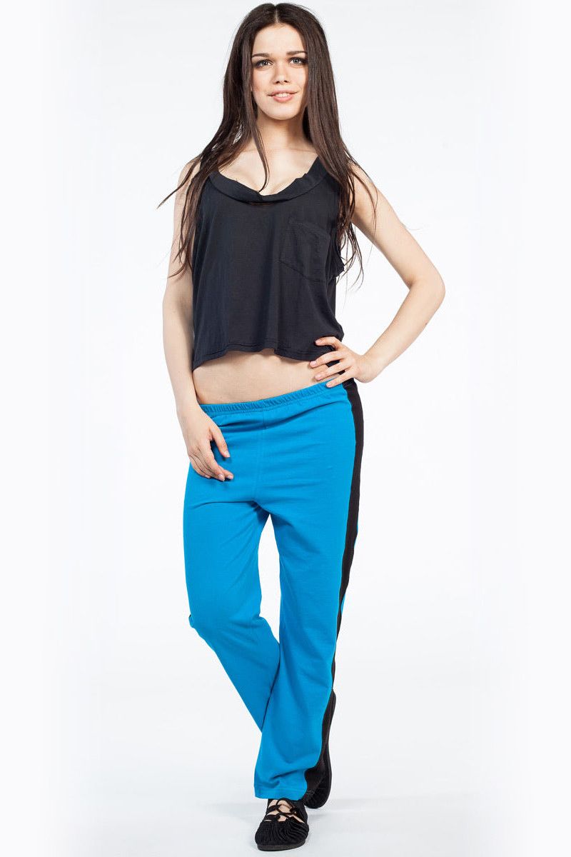 Черная женская майка Мадлен