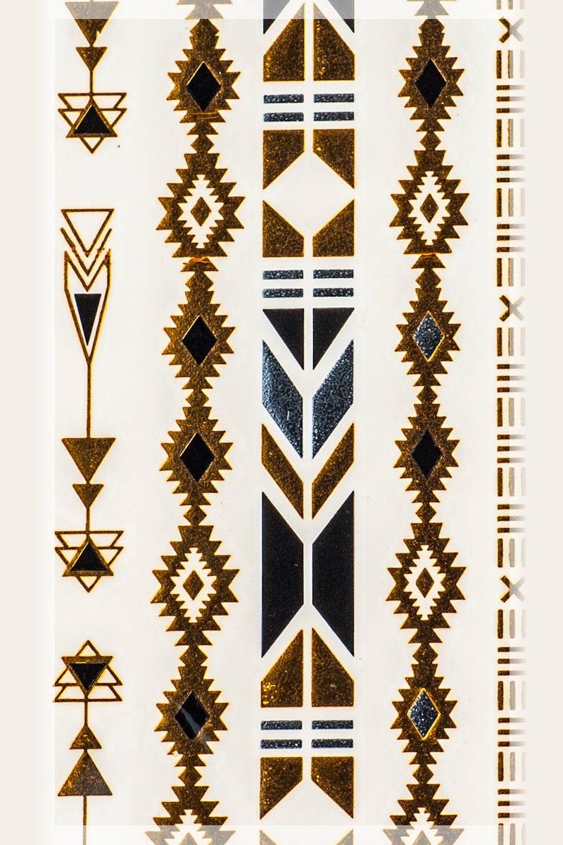 Флэш тату Стильный орнамент