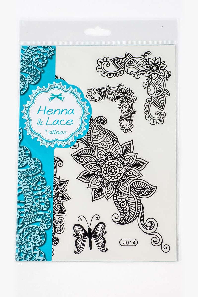 Флэш тату Влекущий цветок