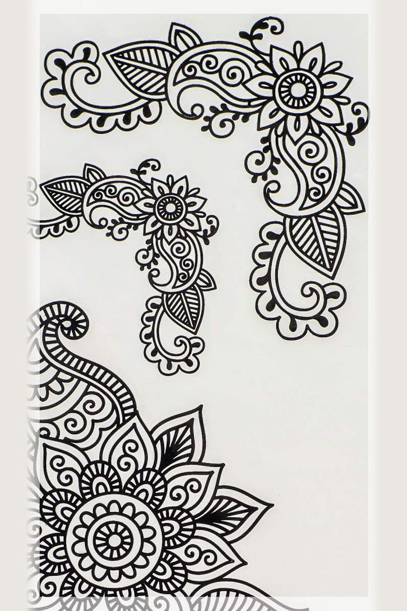 Флэш тату Влекущий цветок