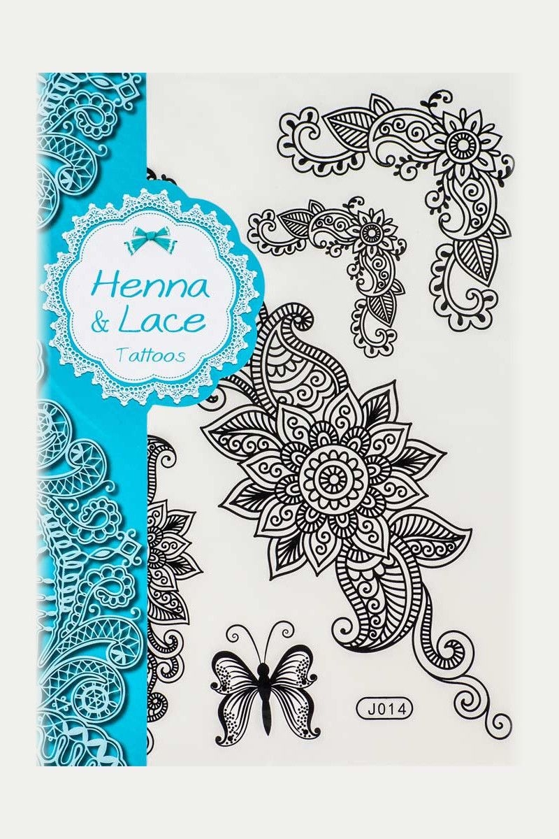 Флэш тату Влекущий цветок