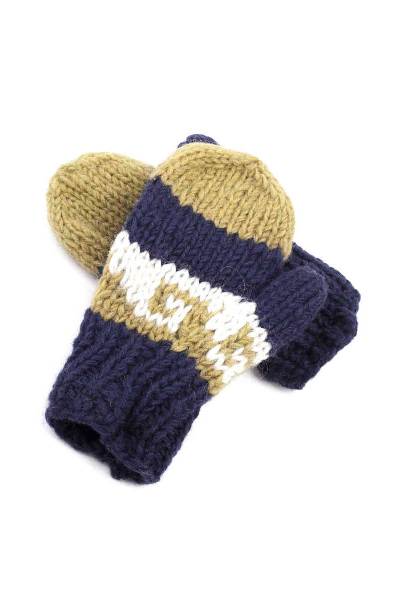 Детские шерстяные варежки Хеппимир