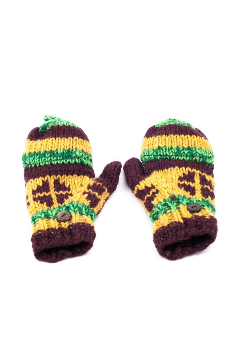 Варежки детские Хижина лесника