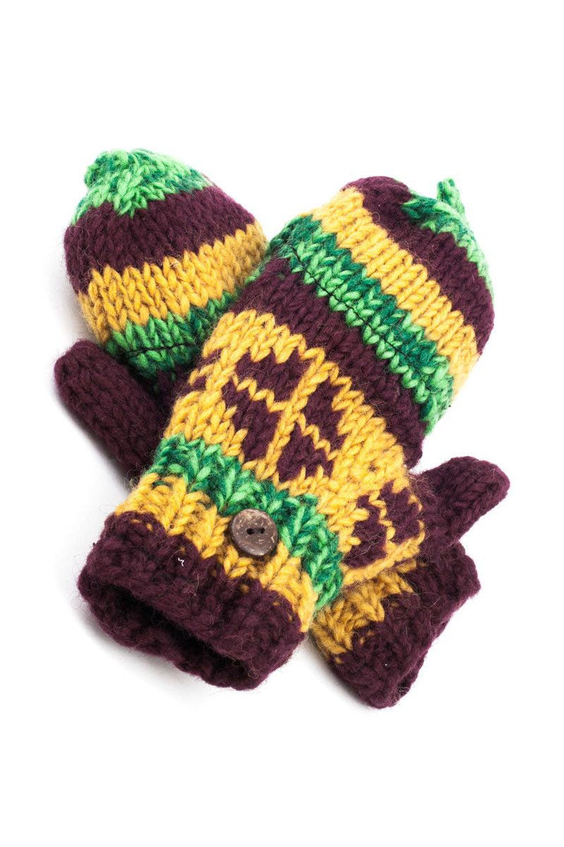 Варежки детские Хижина лесника