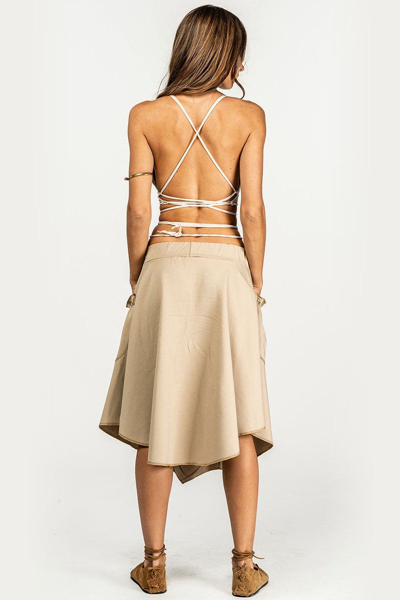 Белый летний топ Нирвана