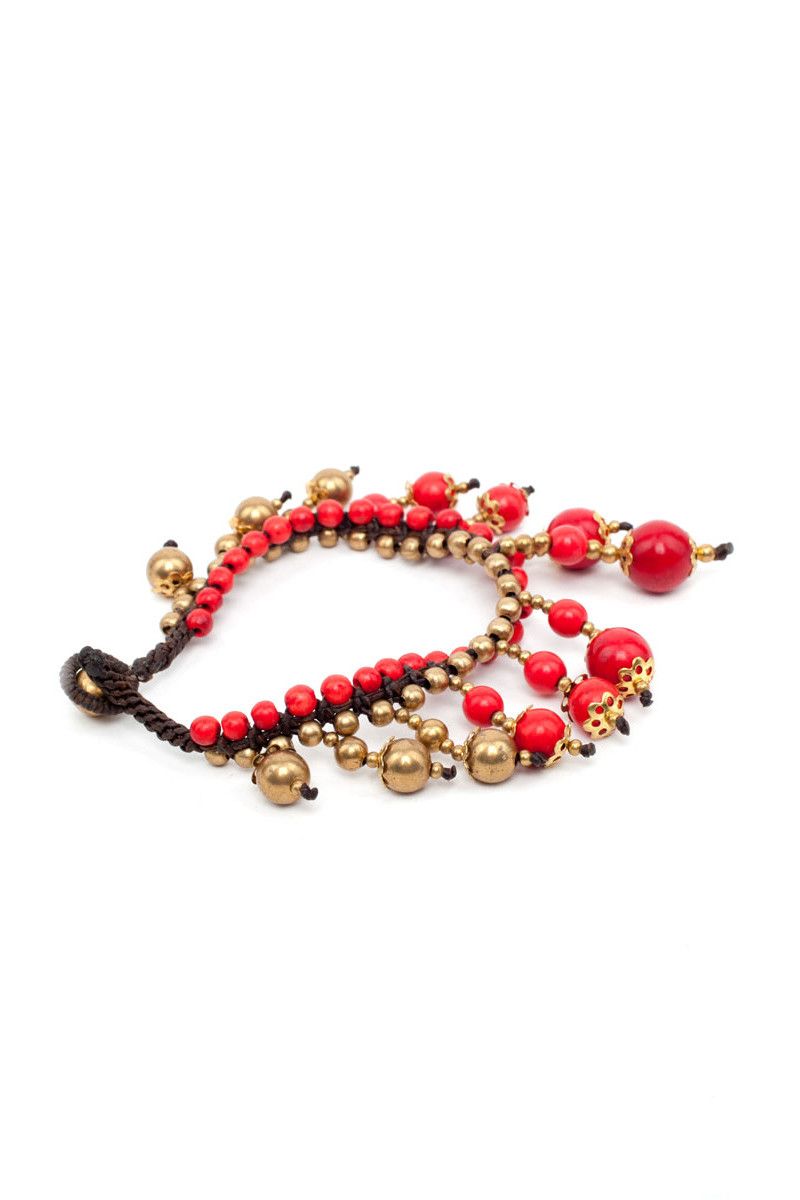 Браслет с бусинами Айнур