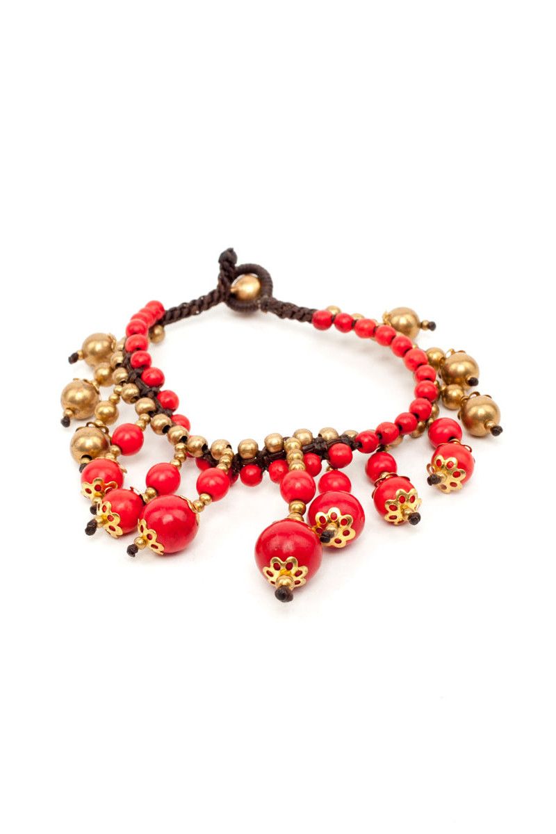 Браслет с бусинами Айнур