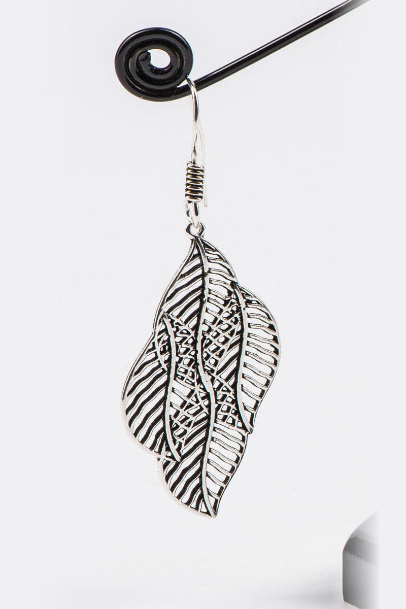 Серьги подвески Листопад